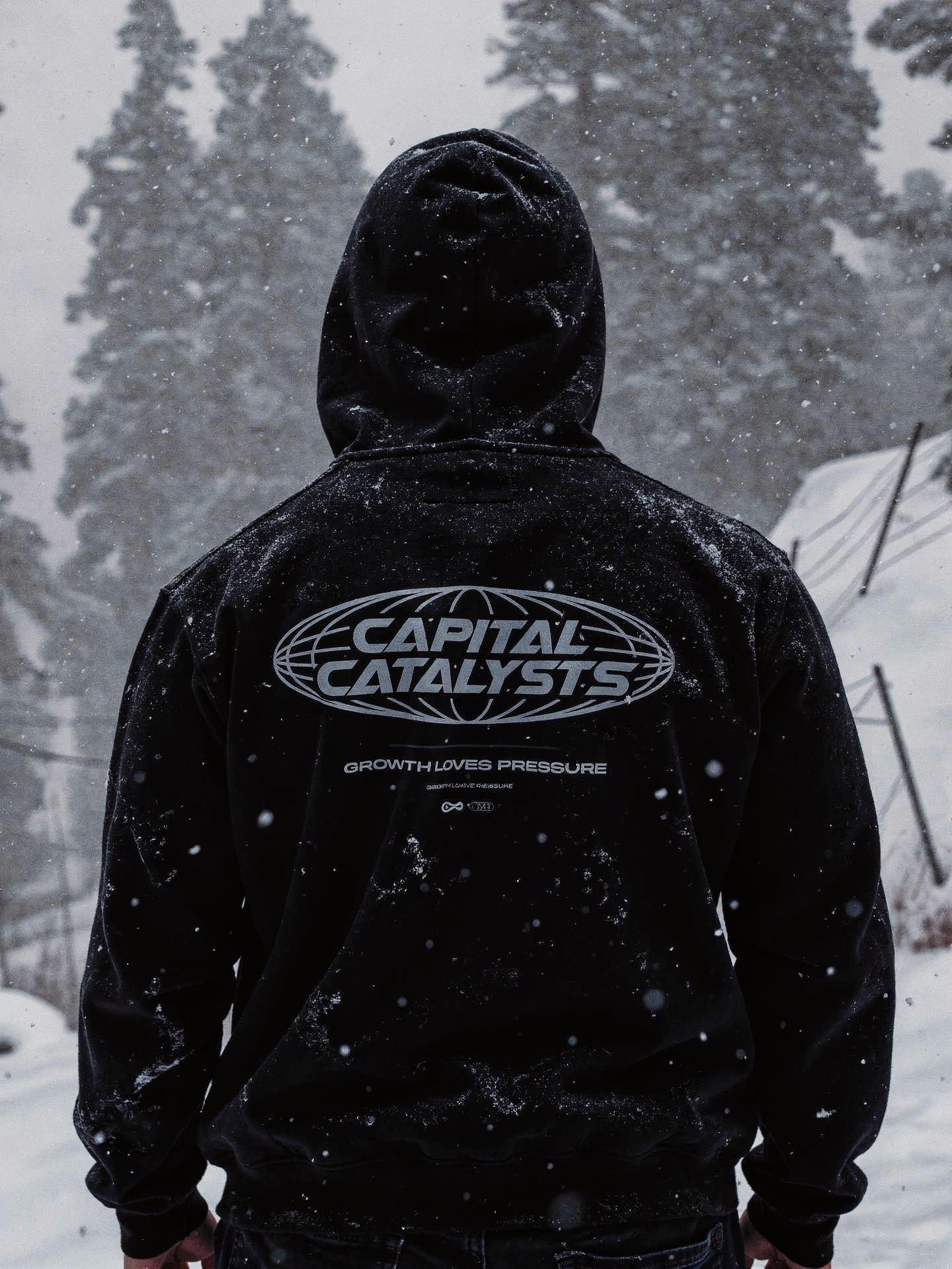 Global State Hoodie - Black