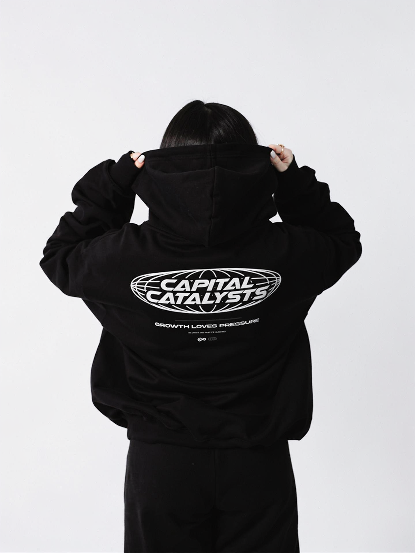 Global State Hoodie - Black